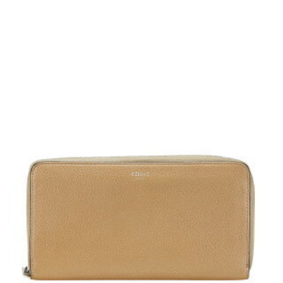 Celine long Wallet brown leather - Picture 1 of 8